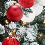 red and white