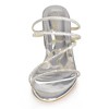 Allegra K Women's Rhinestone Instep Strap Block Heel Slide Sandals - 2 of 4