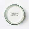 Clear Glass Masala Rose Candle White - Threshold™ designed with Studio McGee - image 4 of 4