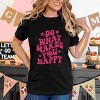 Simply Sage Market Makes You Happy Flowers Short Sleeve Tee - 3 of 4
