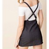 Women's Zip Up Overall Dress - Honey Punch - 3 of 4