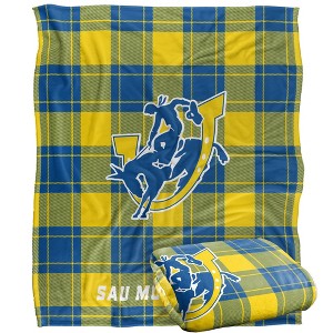 Southern Arkansas University Campus Plaid Spirit Silky Touch Super Soft Throw Blanket 50x60 - 1 of 4