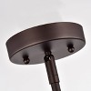 Chloe Lighting Solbi Contemporary 1 Light Oil Rubbed Bronze Mini Pendant Ceiling Fixture 6" Wide - 2 of 4