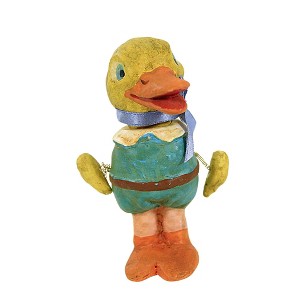 Cody Foster 4.0 Inch Vintage Easter Duck Spring Wings Animal Figurines - 1 of 3
