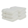 Splash Ultra-Soft Zero Twist 100% Ring Spun Cotton Bath Towel Set - Reversible, 550 GSM, Breathable, Lightweight, Highly Absorbent Towels for Bathroom - 2 of 4