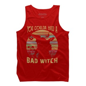 Men's Design By Humans Halloween Funny You Coulda Had Bad Witch By Ering Tank Top - 1 of 3