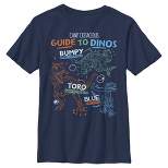Boy's Jurassic World: Camp Cretaceous Guide to Dinos T-Shirt