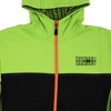 Hunter X Hunter Gon Freecss Long Sleeve Black & Green Contrast Hoodie - 3 of 4