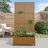 PexFix Metal Wall Planter Box with Trellis for Climbing Plants - 2 of 4