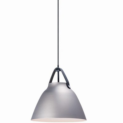 Maxim Lighting Nordic 1 - Light Pendant in  Black/Brushed Patinum