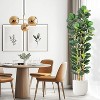 7Ft Faux Fiddle Leaf Fig Tree with Planter, Tall Artificial Plants for Home Decor Indoor - 4 of 4