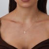 Delicate Heart Pendant Necklace, 14K Gold Plated Dainty Chain, Gift for Women - 3 of 4