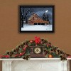 Night Before Christmas Black Framed Wall Art for Living Room, Bedroom Wall Art Print for Home Decor by Billy Jacobs - 3 of 4