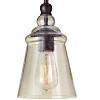 Generation Lighting Urban Renewal 5 3/4" Wide Bronze Mini Pendant - 3 of 4