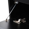 Sapphtopaz Wall Mounted Floating TV Stand for TVs Up to 70" with LED Entertainment Center with Storage Cabinets for Living Room - 4 of 4