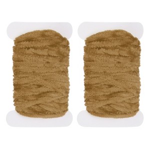 Unique Bargains Rayon Chenille Thick Thread Material Fly Tying 16.4ft 2 Pcs - 1 of 3