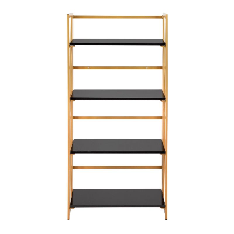 Folia 4 Shelf Vertical Bookcase - Lumisource, 6 of 10