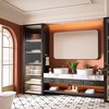 Rectangular Framed Tempered Glass Wall-Mounted Bathroom Vanity Mirror - 2 of 4