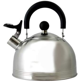 Mr. Coffee Carterton 1.5 Qt Stainless Steel Whistling Tea Kettle