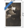 Trends International Elvis Presley - Sepia Guitar Framed Wall Poster Prints - 3 of 4