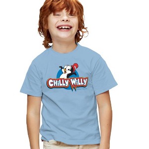 Boys' Short Sleeve Chilly Willy Logo T-Shirt - 1 of 4