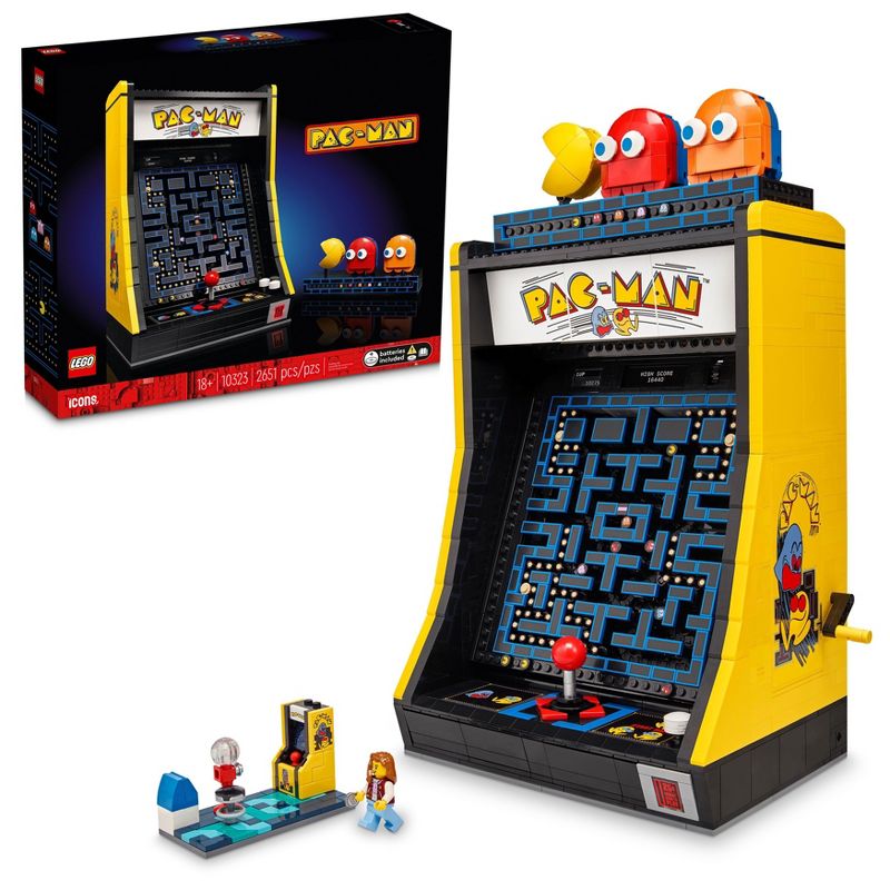 LEGO Icons PAC-MAN Arcade Retro Game Building Set 10323, 1 of 9