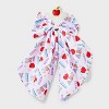 Teacher Ruler Apple ABC Print Hair Bow Clip - Multicolor - 2 of 3