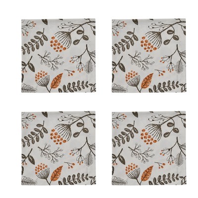 Split P Autumn Berries Napkin Set of 4