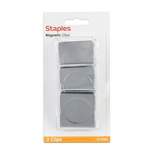 Staples Square Magnetic Clip 3/Pack 392735