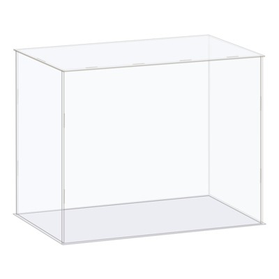 Unique Bargains Acrylic Dustproof Handmade Collectibles Memorabilia Display Case