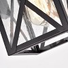Chloe Lighting Lawrence Transitional 1 Light Textured Black Outdoor Wall Sconce 11" Height - 3 of 4