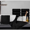 White Classic Luxury 100% Cotton Washcloths Set of 12 - 13x13" - 4 of 4