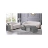 Meridian Furniture,Hexagon Brushed Chrome Coffee Table - 2 of 4