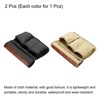 Unique Bargains Multicolor Waterproof Outdoor Camping Magazines Snacks Chair Armrest Bag 2 Pcs - 3 of 4