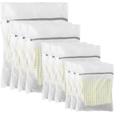 10 Pack Mesh Laundry Bags,Mesh Wash Bags, Easy Fit Bra, Sock,Lingerie,Sneaker,Baby Laundry