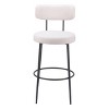 Zuo Blanca Barstool (Set of 2) Ivory - 3 of 4