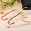 Unique Bargains Corrosion Resistance Imitation Pearl Purse Leather Wristlet Strap - 3 of 4