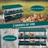 Chicken Nesting Box, 8 Hole Chicken Laying Box with Chicken Perch, Heavy Duty Metal Roll Away Nest Box for Chicken Coop Hens - 3 of 4