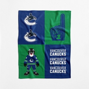 NHL Domino Swaddle Blanket - 1 of 4