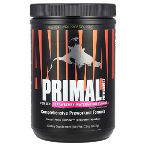 Animal Primal Preworkout Powder, Strawberry Watermelon, 17.9 oz (507.5 g) - 1 of 4