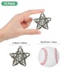 Unique Bargains Pentagram Wicker Rattan Balls Decorative Bowl Fillers 2.36 Inch 12 Pcs - 2 of 4