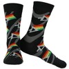 Pink Floyd Socks Men's Icon And Logo Rock Band Casual Crew 5 Pair Crew Sock Fits Shoe Size 10-13 Multicolored - 4 of 4