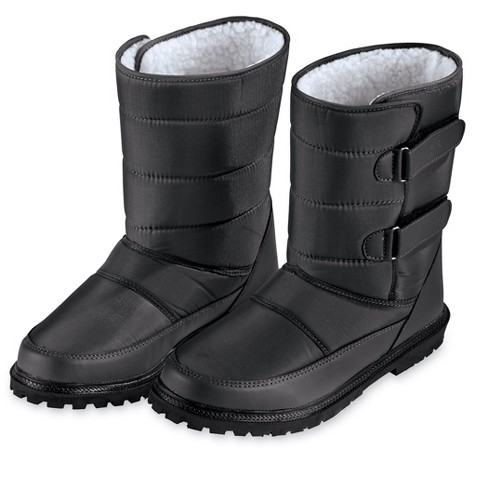 STRIKER ICE Adult Male Fishing Boots, Color: Black, Size: 12 (314507)