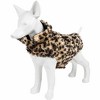 Pet Life (R) Luxe Poocheetah Cheetah-Spotted Designer Mink Fur Dog Coat - 4 of 4