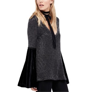 Free People Womens Bell Sleeve Tunic Sweater - 1 of 1