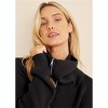 VENUS Womens Quarter Zip Pullover  -  S, Black - 3 of 4