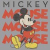 Boy's Disney Mickey Mouse Name Stack Distressed Pull Over Hoodie - 2 of 4