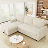 Celebalcony 77.2" Upholstered Sleeper Sofa Bed - 4 of 4