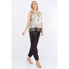 Women's Devore Burnout Print Colorblock Tank - PAPARAZZI S - 2 of 4