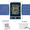 LotFancy Arm Blood Pressure Monitor with Medium Cuff and AC Adapter, BP Cuff Machine for Home - 3 of 4